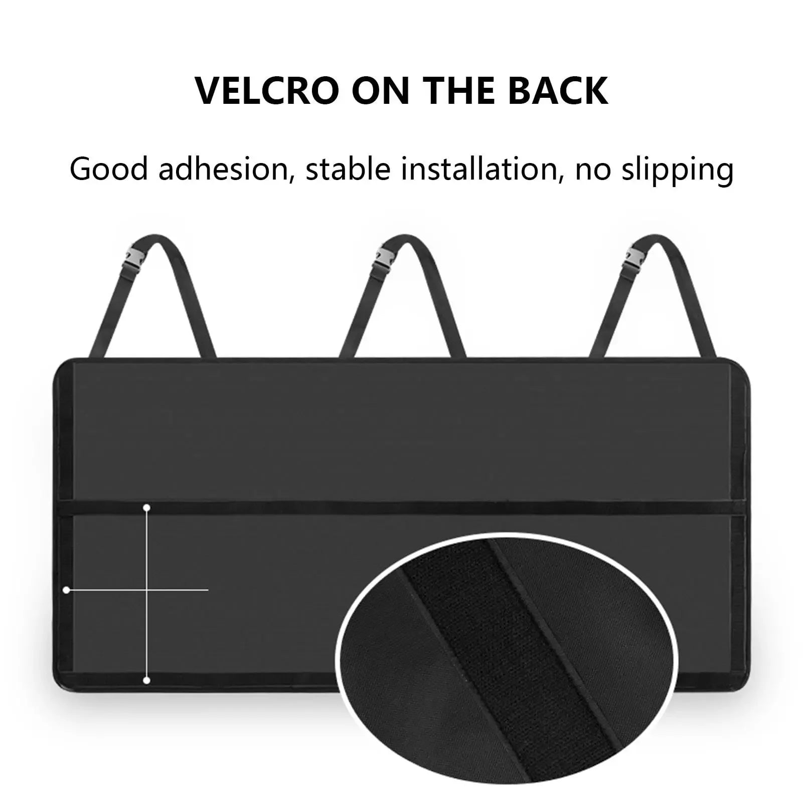 Large Capacity Car Backseat Organizer Trunk Back Seat Organizer Multiple Pocket Organizer Waterproof Storage Trucks Assessorises