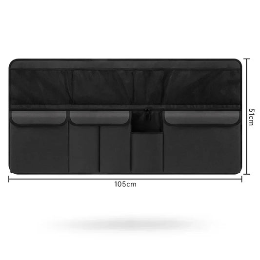 Large Capacity Car Backseat Organizer Trunk Back Seat Organizer Multiple Pocket Organizer Waterproof Storage Trucks Assessorises