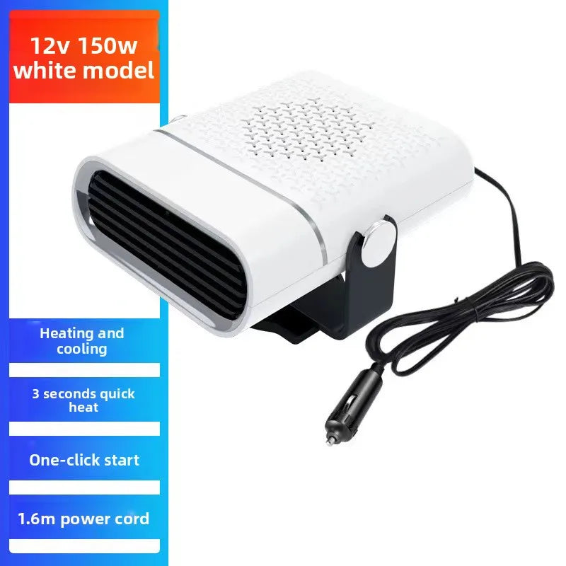 12V 24V Universal Car Heater Mini Defroster Defogger Winter Windshield Heater for Truck Windshield Heating Warming