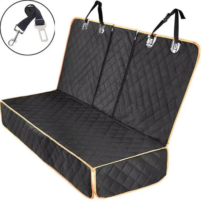 Carrier for Outing Dogs Car Dog Seat Cover for Back Seat Waterproof Auto Rear Pet Seat Protector Mat Nonslip Universal Safety