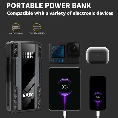 1000A Car Jump Starter Power Bank 12000Mah 12V Portable Charger Starting Device Emergency Car Booster Battery Starter Booster