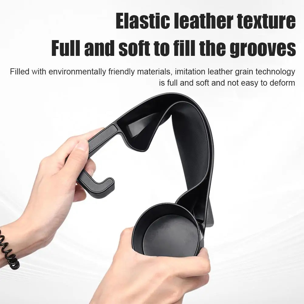Car Seat Organizer 4 in 1 Multifunctional Gap Filler Organizer Storage Box with Cup Holder Hook Auto Gap Filler Strip Belt