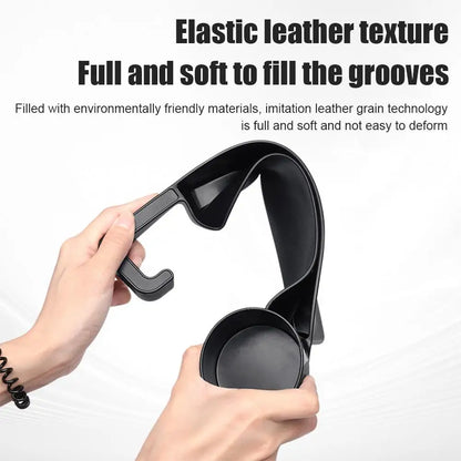 Car Seat Organizer 4 in 1 Multifunctional Gap Filler Organizer Storage Box with Cup Holder Hook Auto Gap Filler Strip Belt