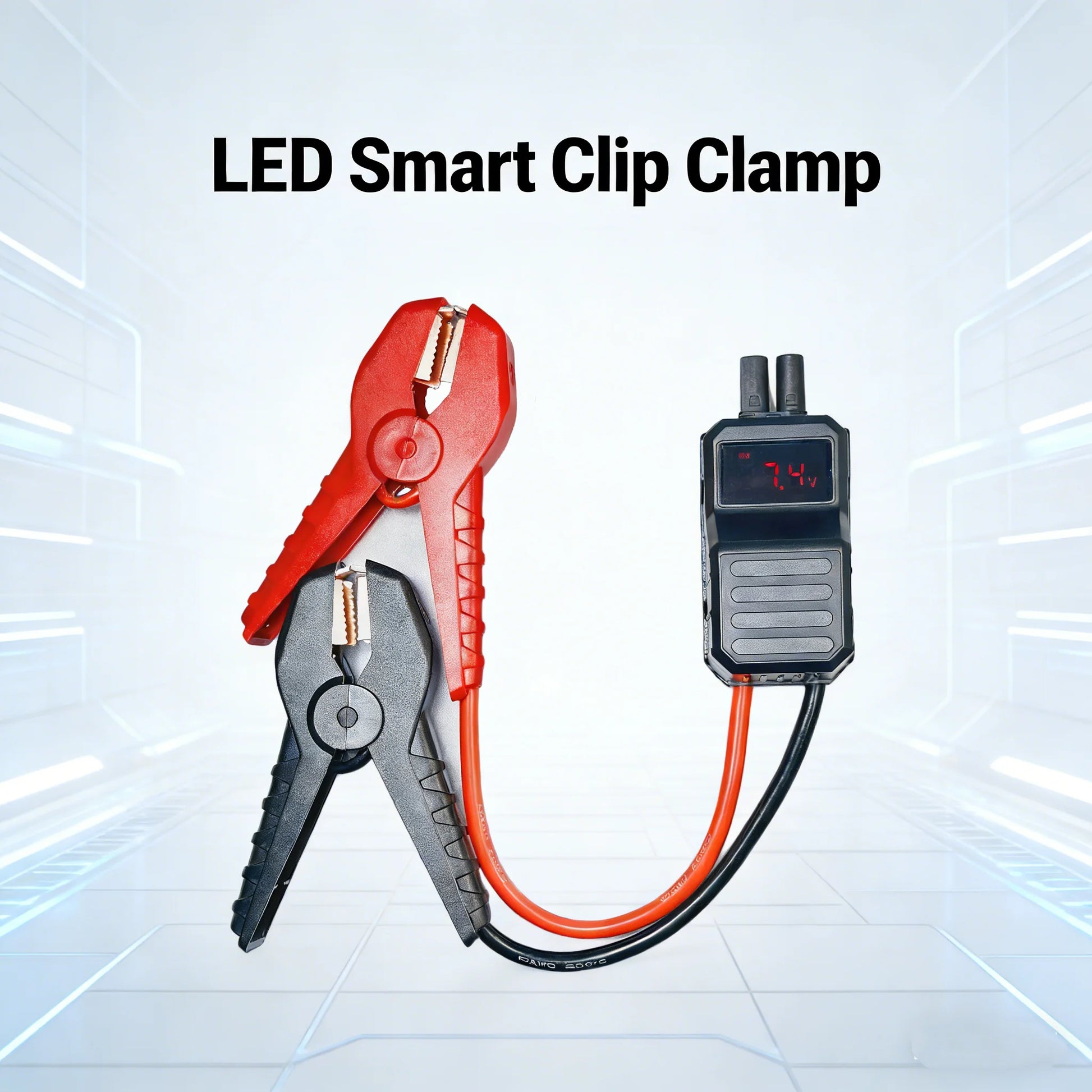 Emergency Jumper Clamp Cable 12V Car Jump Starter Adapter Clip Clamp Intelligent Booster Connector Battery Clips