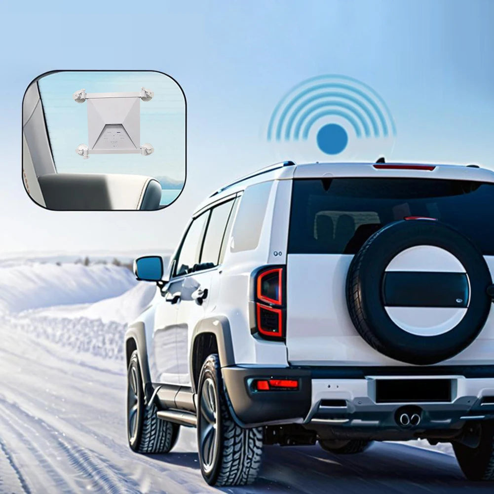 For Starlink Mini Sunroof Suction Cup Car Mount with Four Suction Cup Base Satellite Car Holder Sunroof Suction Cup Fixed Holder