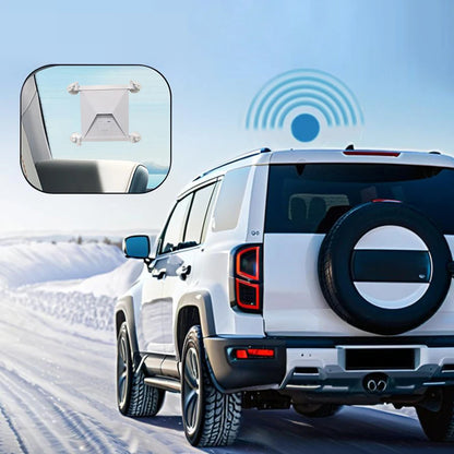 For Starlink Mini Sunroof Suction Cup Car Mount with Four Suction Cup Base Satellite Car Holder Sunroof Suction Cup Fixed Holder
