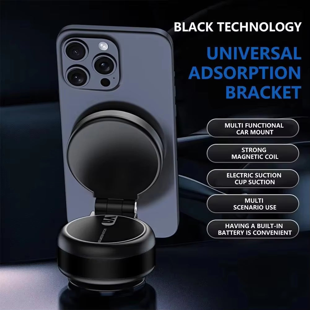 2024 New CZ07 Vacum Car Holder for Iphone Samsung Xiaomi Magnetic Car Mount Vacuum Phone Holder