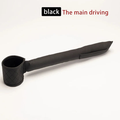 Leather Car Seat Gap Filler Pockets Organizer Multifuntion Car Seats Leak Stop Pad Soft Padding Phone Cards Holder Storage Box