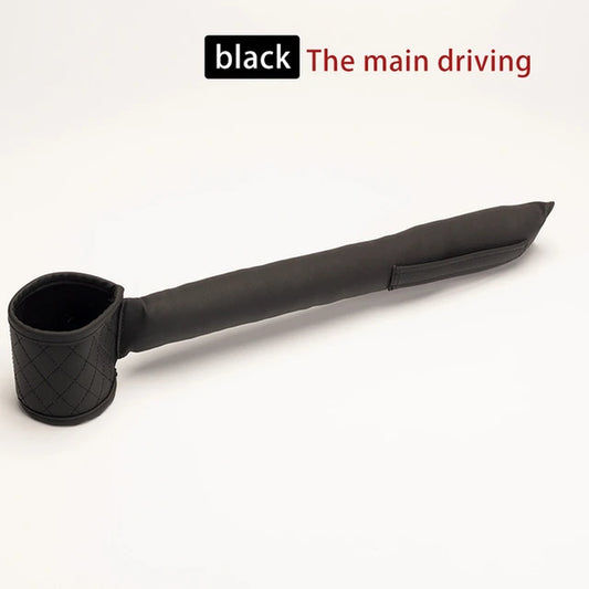 Leather Car Seat Gap Filler Pockets Organizer Multifuntion Car Seats Leak Stop Pad Soft Padding Phone Cards Holder Storage Box