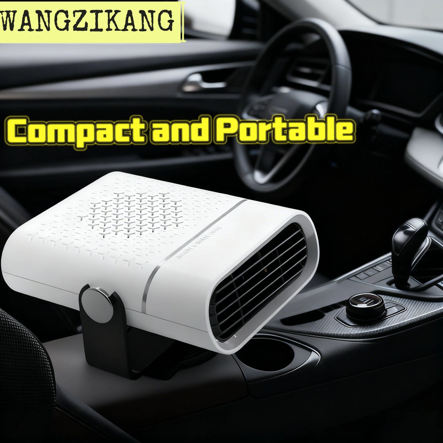 12V 24V Universal Car Heater Mini Defroster Defogger Winter Windshield Heater for Truck Windshield Heating Warming