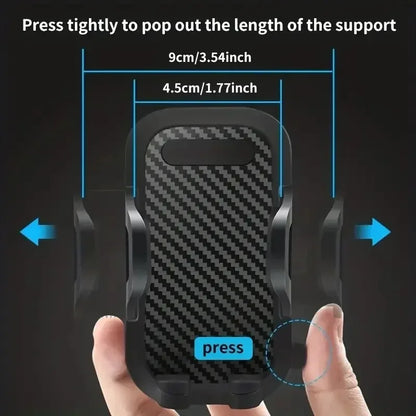 Car Phone Holder Sucker Mount Stand Suction Cup Support in Car for Iphone15 Xiaomi Huawei Samsung Mobilephone Air Vent Bracket