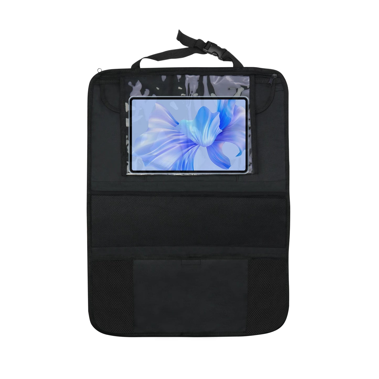 Car Back Multi Pocket Storage Bag with Tablet Holder Protector for Kids Car Seat Organizer Multifunctional Oxford Bag
