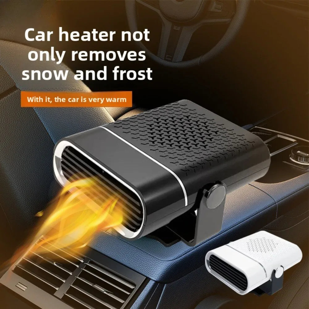 12V 24V Universal Car Heater Mini Defroster Defogger Winter Windshield Heater for Truck Windshield Heating Warming